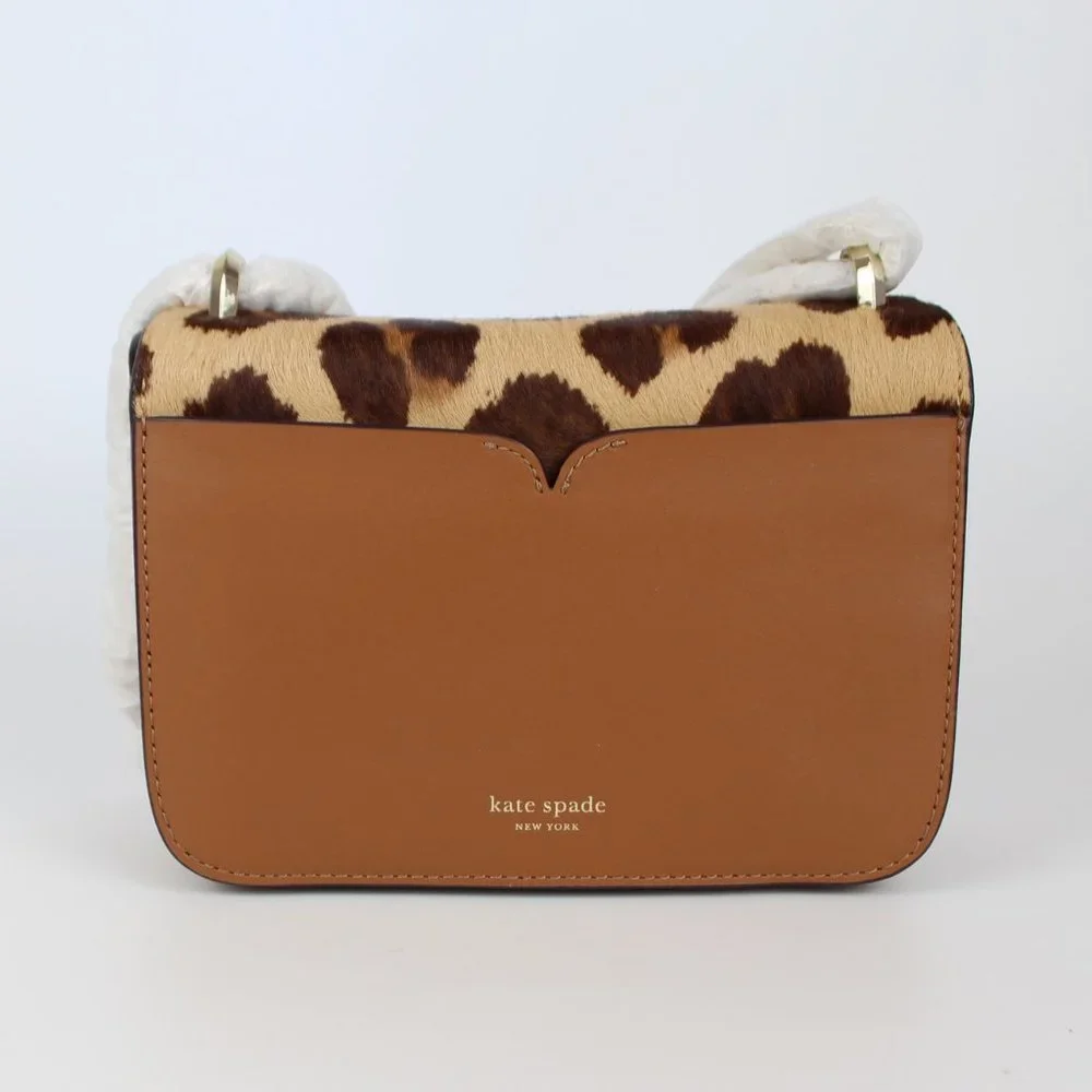 NWT Kate Spade RUNWAY CalfHair Leopard Shoulder Bag